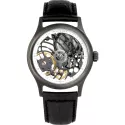 ZENO-WATCH BASEL Retro XL Skelettuhr Ltd Handaufzug schwarz
