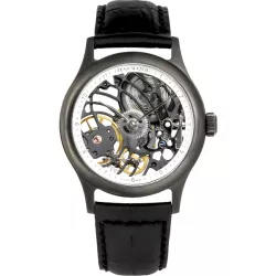 ZENO-WATCH BASEL Retro XL Skelettuhr Ltd Handaufzug schwarz