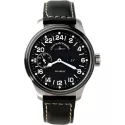 ZENO-WATCH BASEL Pilot Oversized XL 24 Stundenanzeige Handaufzug