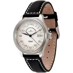 ZENO-WATCH BASEL Retro Oversized XL 24 Stundenanzeige Automatik
