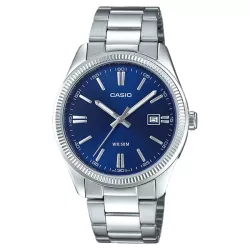 CASIO Analog Retro 38mm Quartzuhr blau
