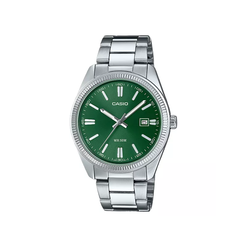 CASIO Analog Retro Quartzuhr grün