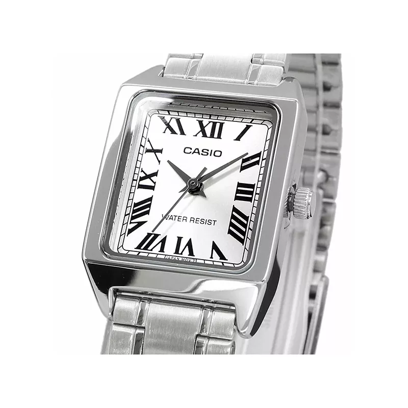CASIO Analog Square mini Quartzuhr römisch