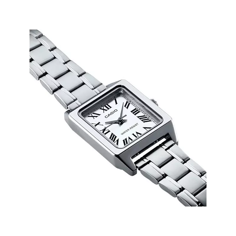 CASIO Analog Square mini Quartzuhr römisch