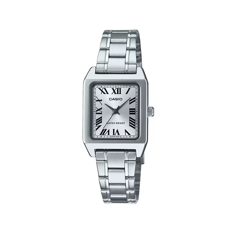 CASIO Analog Square mini Quartzuhr römisch