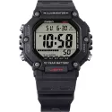 CASIO Sport-Digitaluhr Worldtimer mit 5 Alarmen schwarz