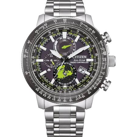 CITIZEN Promaster Geo Trecker Eco-Drive Solar Funkuhr Edelstahl