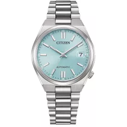 CITIZEN Tsuyosa Medium Automatik Uhr Stahl eisblau