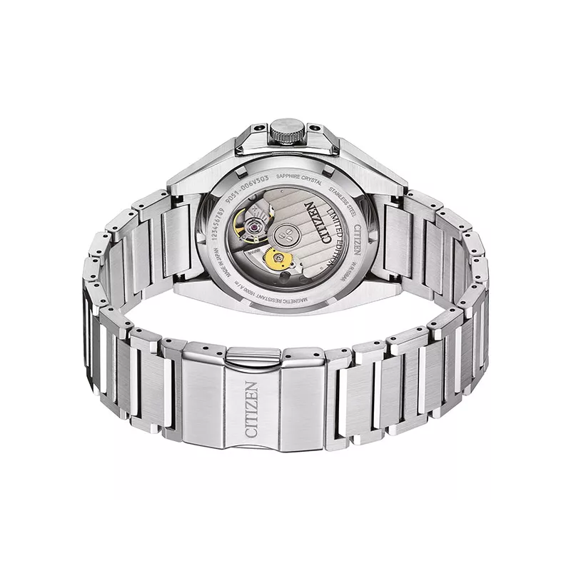 CITIZEN Retro Automatik Uhr Series 8 Sakura eisblau