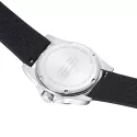 MONDAINE Numeri 42 Bahnhofsuhr weiss