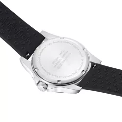 MONDAINE Numeri 42 Bahnhofsuhr weiss