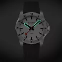 MONDAINE Numeri 42 Bahnhofsuhr weiss