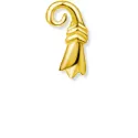 Ohrstecker Baslerstab in 14 Karat Gold
