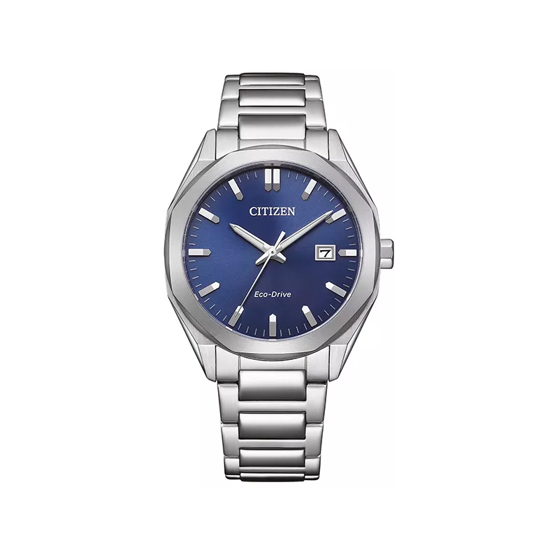 CITIZEN Sports Eco-Drive Solaruhr Edelstahl blau