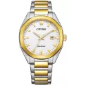 CITIZEN Klassik Eco-Drive Solaruhr Edelstahl bicolor