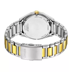 CITIZEN Klassik Eco-Drive Solaruhr Edelstahl bicolor