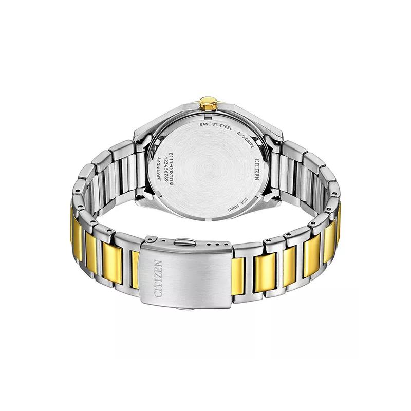 CITIZEN Sports Eco-Drive Solaruhr Edelstahl bicolor