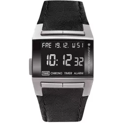 JUNGHANS Mega 1000 Digitale Funkuhr Titan