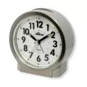 ATLANTA Dual Lightning Sweep Silent Wecker rund