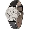 ZENO-WATCH BASEL Retrograde Automatikuhr Regulator silber