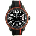 RENDEX Fashion Sportuhr Quartz schwarz-rot