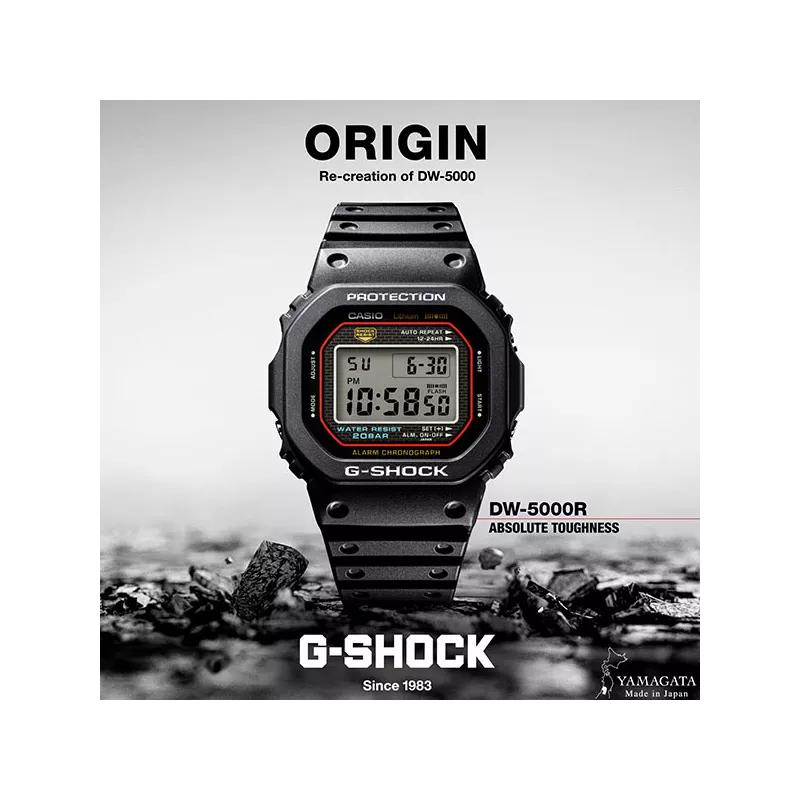 G-SHOCK Origin Digitaluhr schwarz