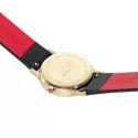 MONDAINE Classic 30 Bahnhofsuhr SBB vergoldet