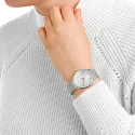 MONDAINE Doppio Quartz 33 Recy-Stahl grau
