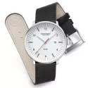 MONDAINE Doppio Solar 41 Recy-Stahl schwarz