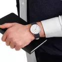 MONDAINE Doppio Solar 41 Recy-Stahl schwarz