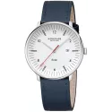MONDAINE Doppio Solar 41 Recy-Stahl blau