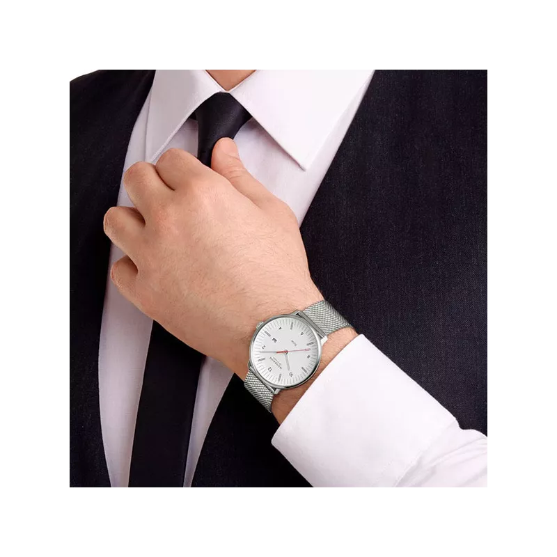 MONDAINE Doppio Solar 41 Recy-Stahl Mesh