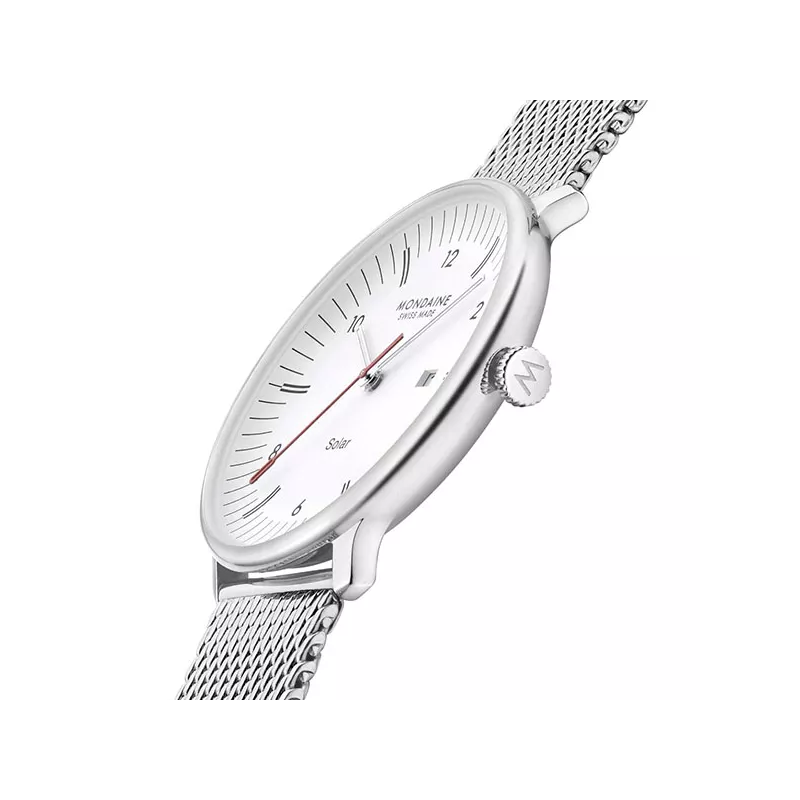 MONDAINE Doppio Solar 41 Recy-Stahl Mesh