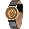 ZENO-WATCH BASEL Skelett Handaufzuguhr vergoldet