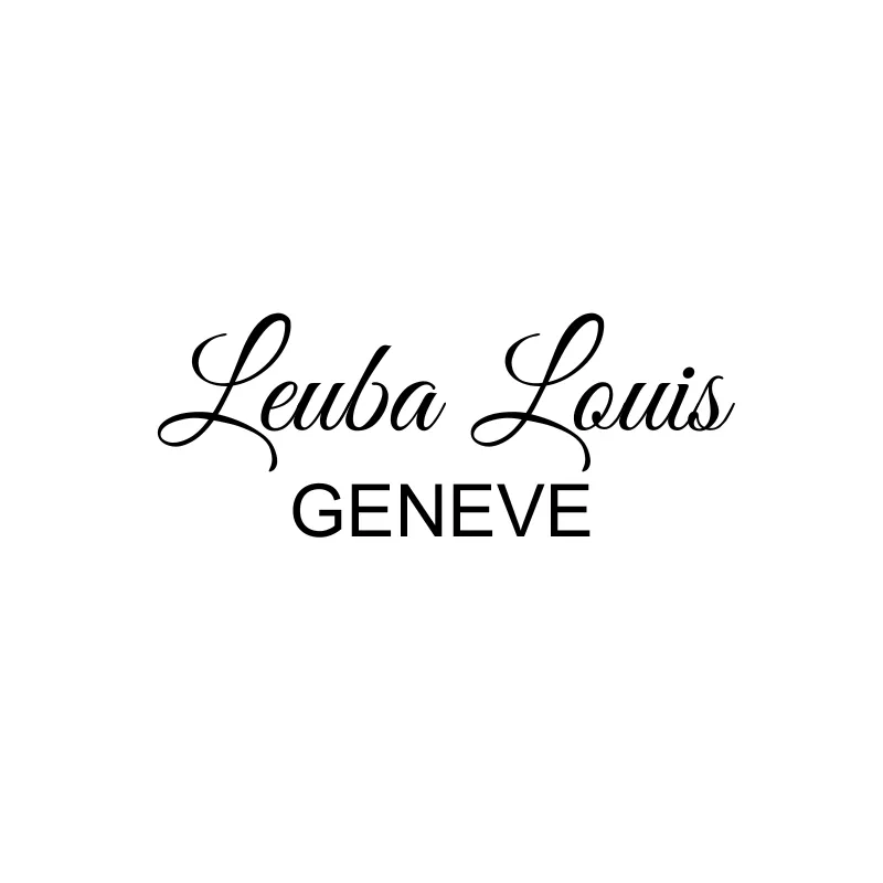 LOUIS LEUBA Golduhr Geneve Classic mit Lederband