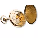 Klassik Taschenuhr Handaufzug Bulova Louis XVI vergoldet
