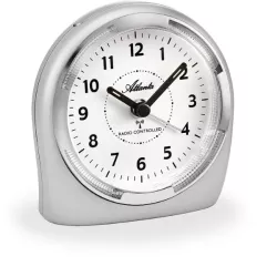 ATLANTA Arc Classique Funkwecker Silent silber