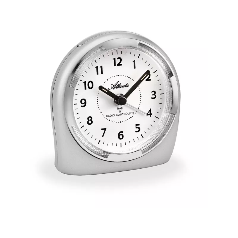 ATLANTA Arc Classique Funkwecker Silent silber
