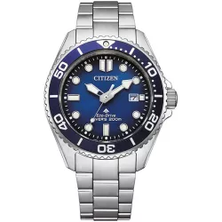 CITIZEN Promaster Eco-Drive Diver Solar Taucheruhr Titan blau