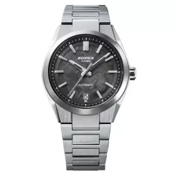CASIO Edifice Automatik Uhr Edelstahl Stahl Carbon