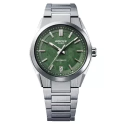 CASIO Edifice Automatik Uhr Edelstahl grün