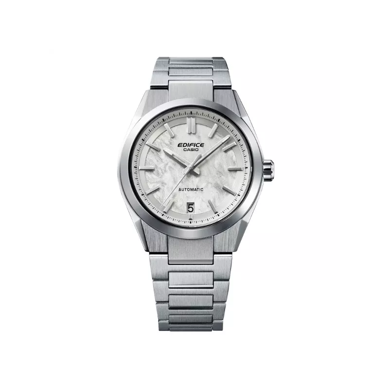 CASIO Edifice Automatik Uhr Edelstahl silbergrau