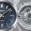 CASIO Edifice Automatik Uhr Edelstahl blau