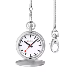 Design Taschenuhr Quartz MONDAINE SBB Savonette