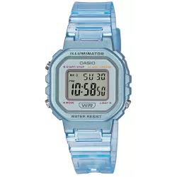 CASIO LCD Illuminator klein blau transparent