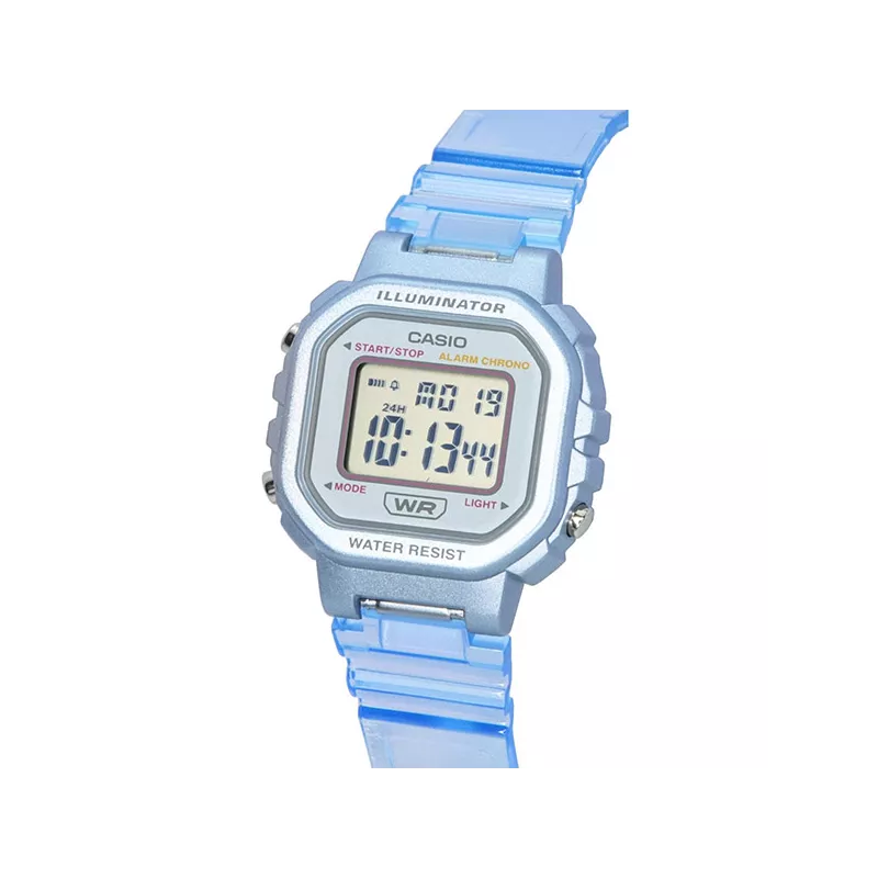 CASIO LCD Illuminator klein blau transparent