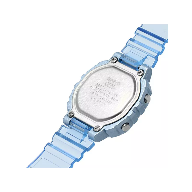 CASIO LCD Illuminator klein blau transparent
