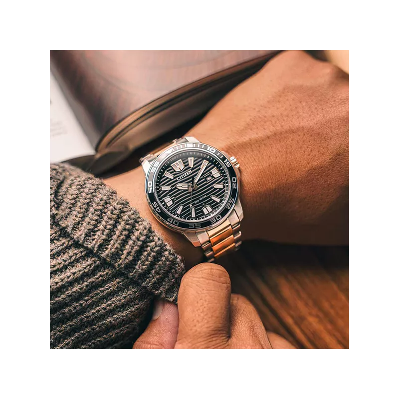 CITIZEN Sport Eco-Drive Solaruhr bicolor