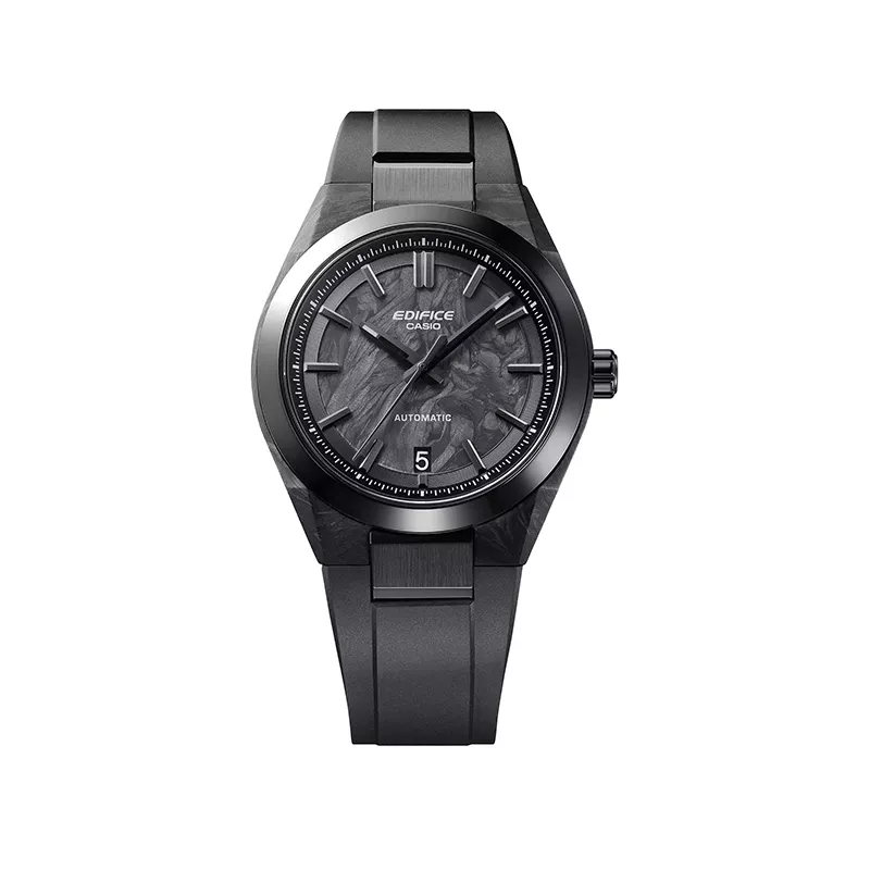 CASIO Edifice Automatik Uhr Carbon