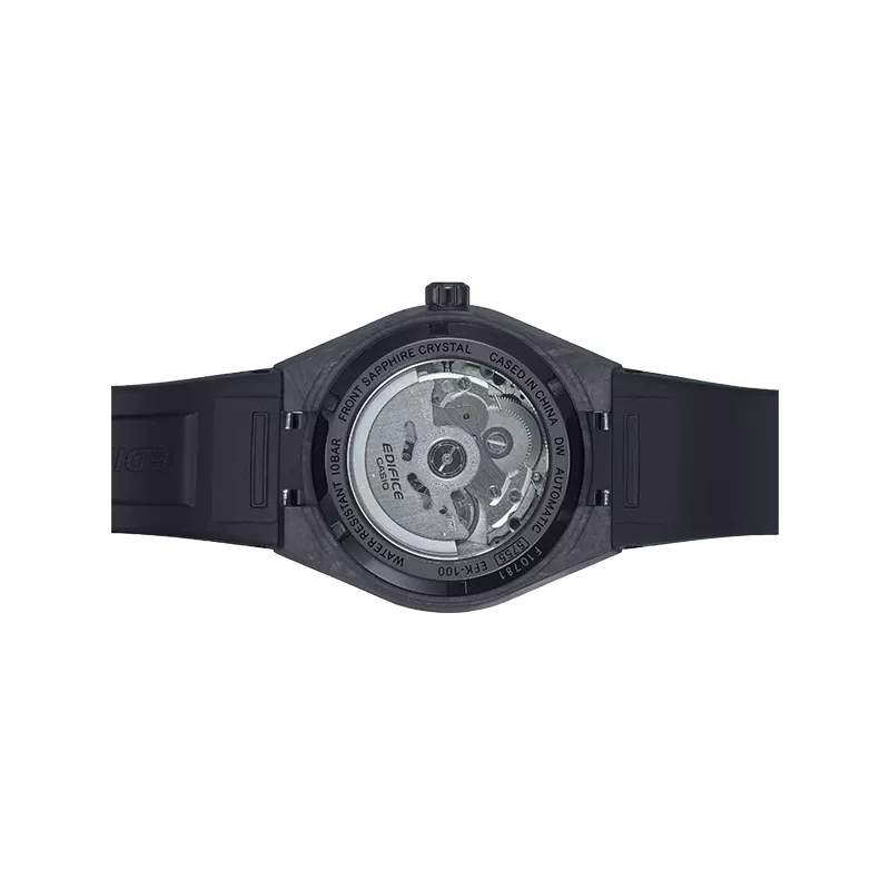 CASIO Edifice Automatik Uhr Carbon